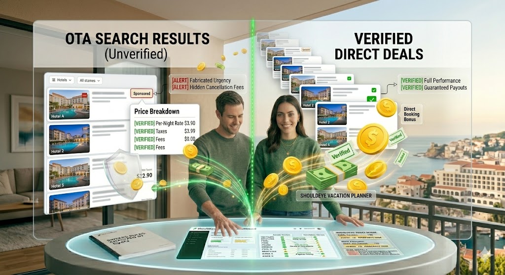 Sponsored Hotels vs Best Match: How Booking Results Can Mislead You