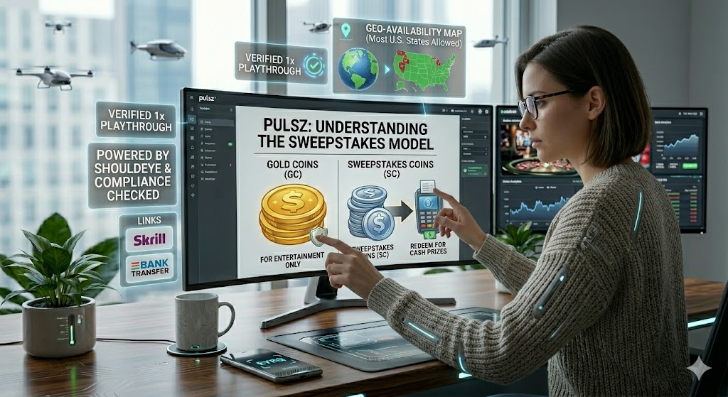 What Is Pulsz? Understanding the Sweepstakes Model Behind the Social Casino
