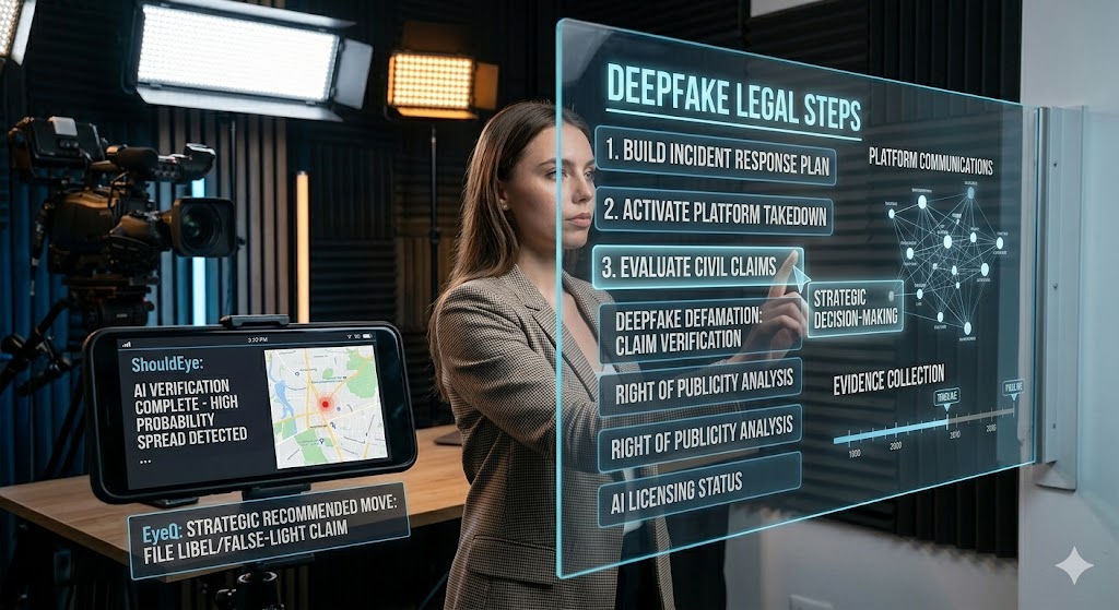Deepfake Defamation: Legal Steps to Take if Your Likeness Is Used