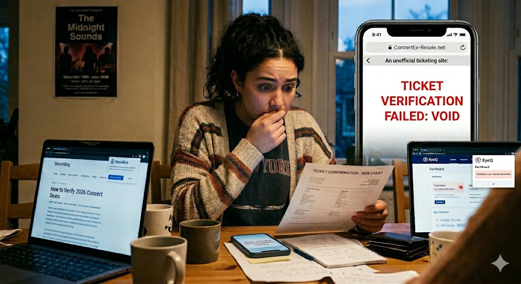 Secondary Market Ticket Fraud: How to Verify 2026 Concert and Event Seats