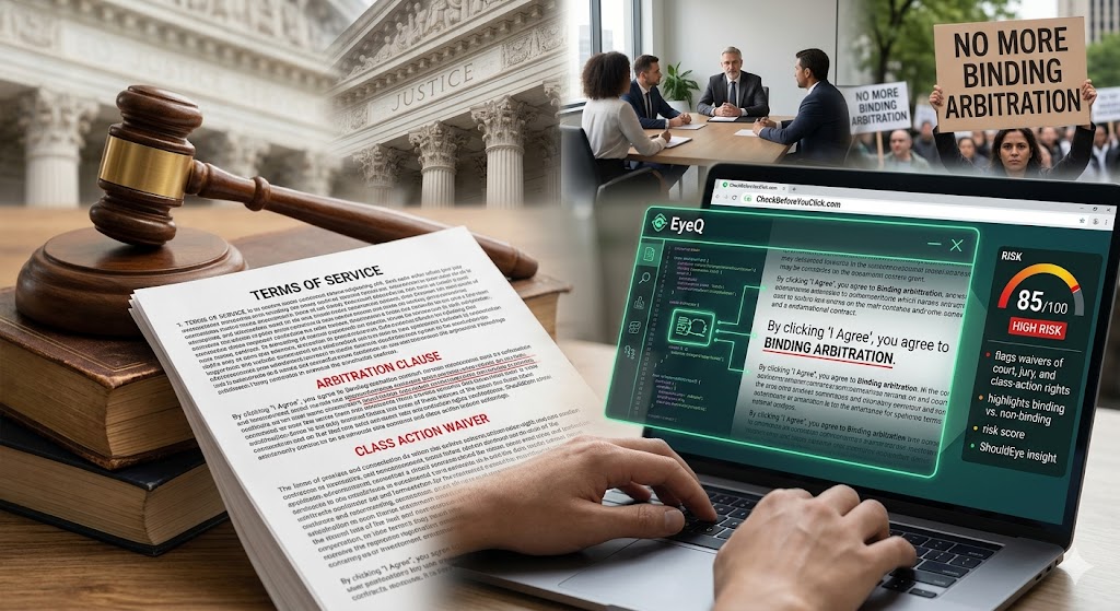 Arbitration Clauses: What They Mean Before You Click Agree