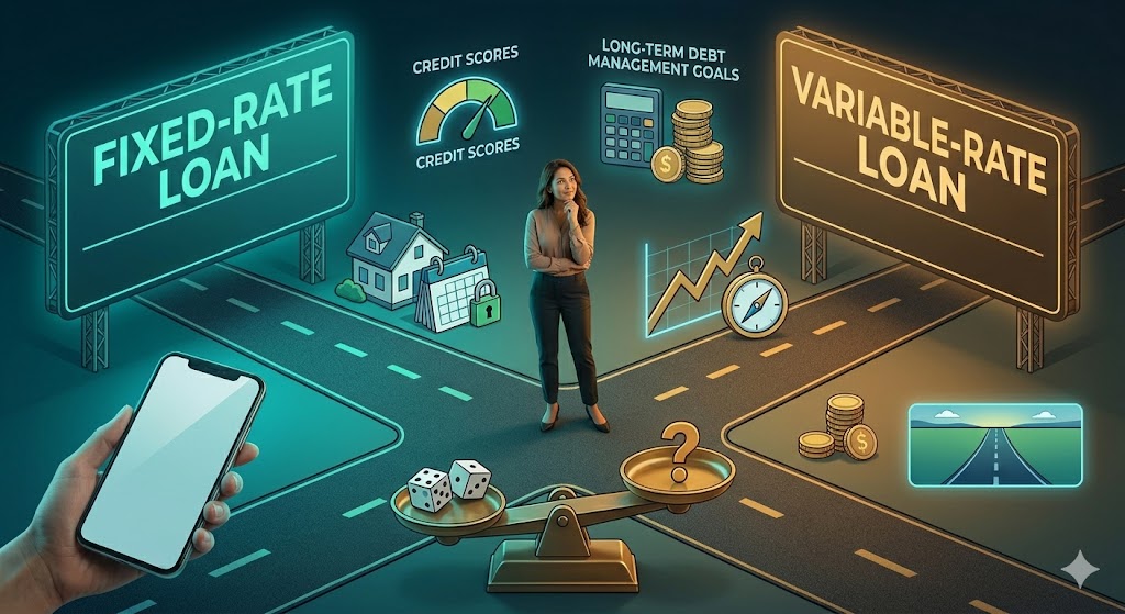 Fixed-Rate vs Variable-Rate Personal Loans: Which Is Safer for Beginners?