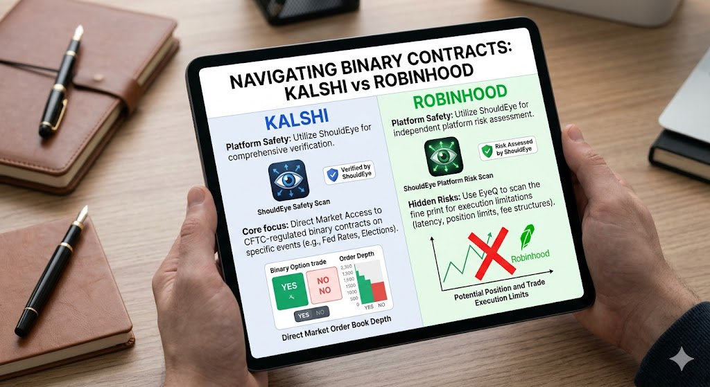 Kalshi vs Robinhood Predictions: What’s the Difference?