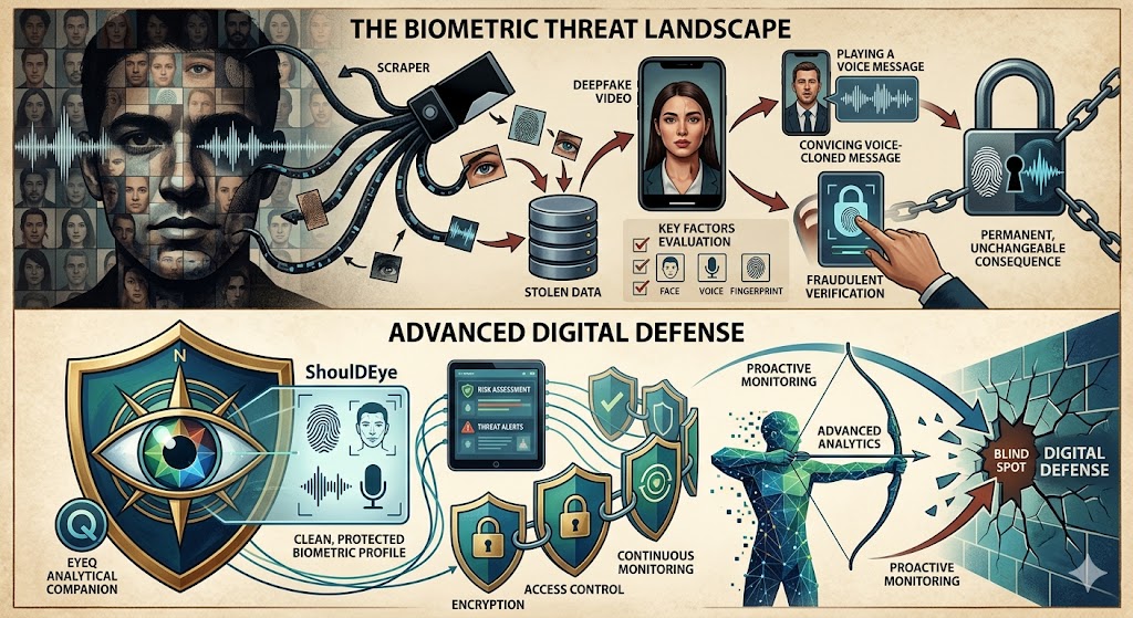 Biometric Identity Theft: Protecting Your Face and Voice Data from Scrapers