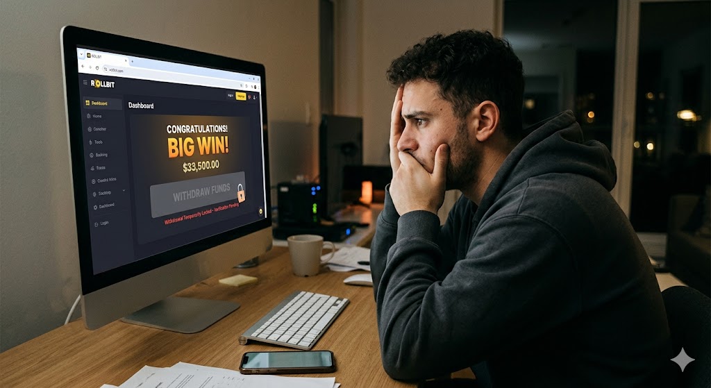 Why Rollbit Locked My Withdrawal After I Won Big – A Verification Guide