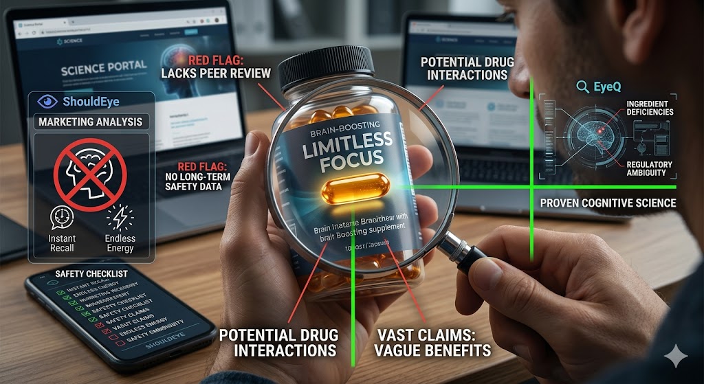 Nootropic Red Flags: Uncover the Truth About “Limitless” Brain Pills