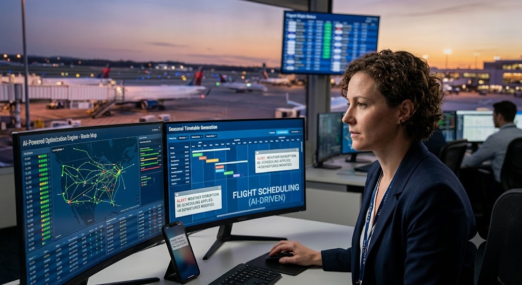 AI Is Now Deciding Your Flight Schedules – What It Means for Travelers