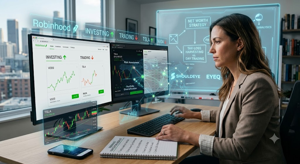 What’s the Difference Between Investing and Trading on Robinhood?