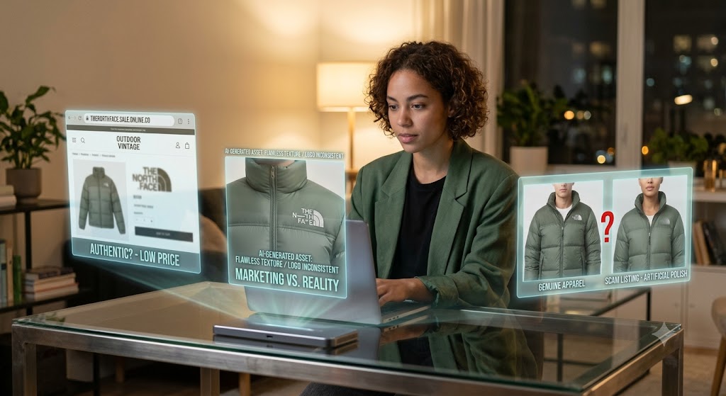 Spotting AI-Crafted Lookalike Fast-Fashion Scams: A Verification Guide