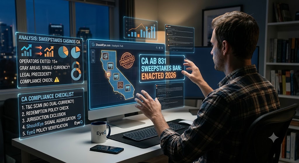 Are Sweepstakes Casinos Legal in California in 2026? 