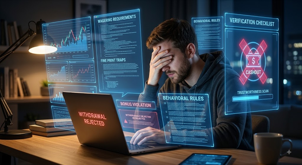 Why an Online Casino Says You Violated Bonus Terms After You Try to Cash Out