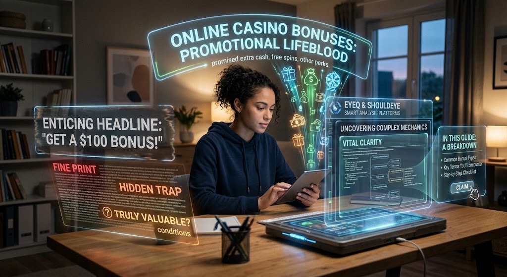 Online Casino Bonuses Explained: Types, Terms & How They Work