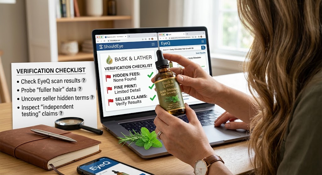 Bask & Lather Scalp Stimulator Hair Growth Oil – A Trust‑First Verification Guide