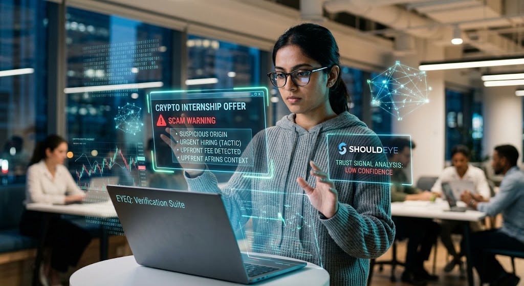 How to Spot a Crypto Trading Internship Scam