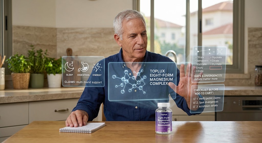 Toplux Eight-Form Magnesium Complex: Is It Legit?