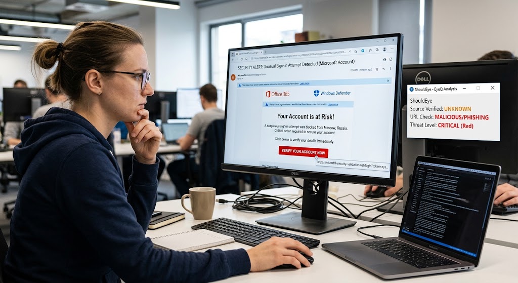 How to Tell if a Security Alert Email Is Fake