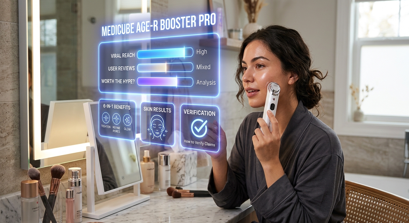 Medicube AGE‑R Booster Pro Review: Is the Viral Skin Device Worth It?