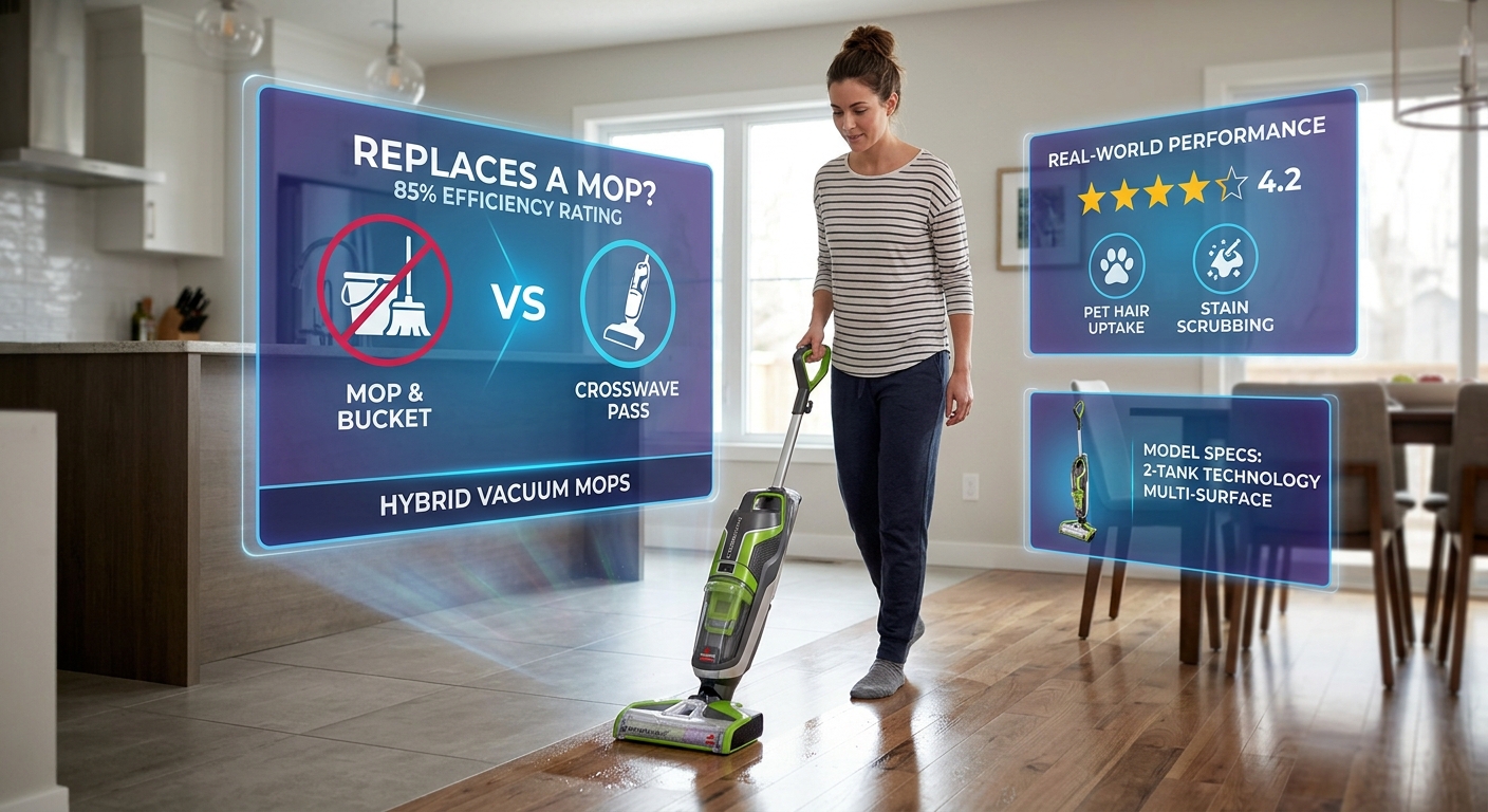 Bissell CrossWave Review: Does It Really Replace a Mop?