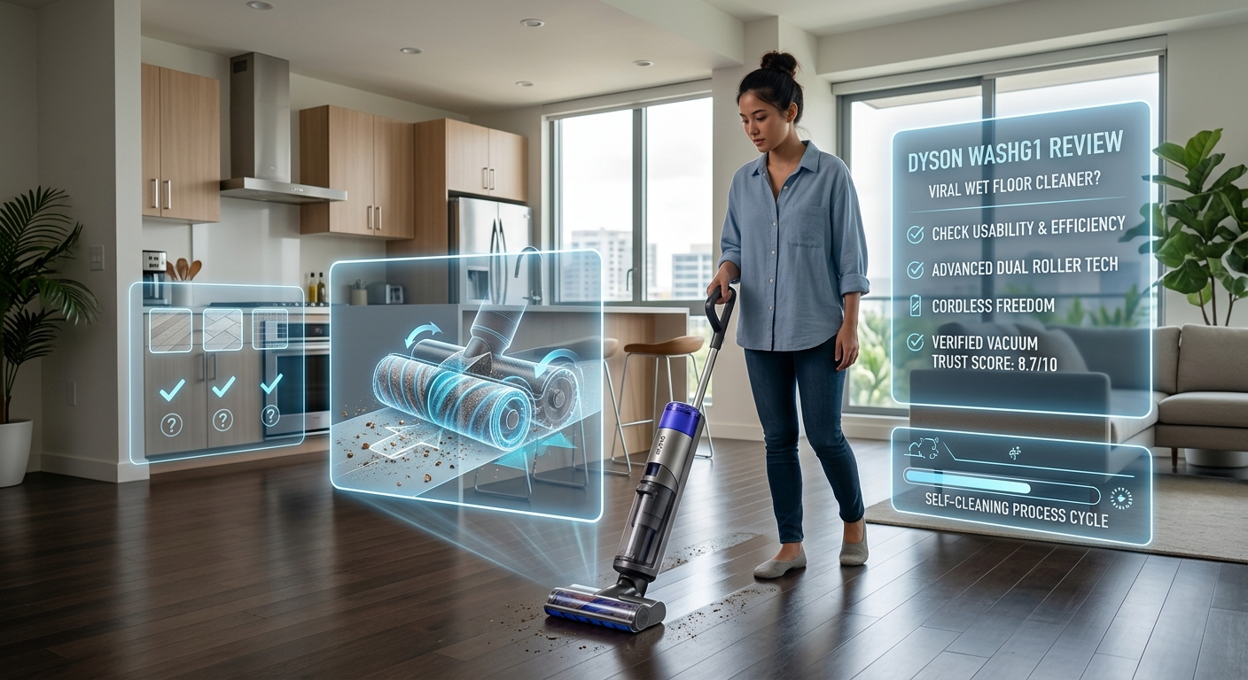 Dyson WashG1 Review: Is the Viral Wet Floor Cleaner Worth It?