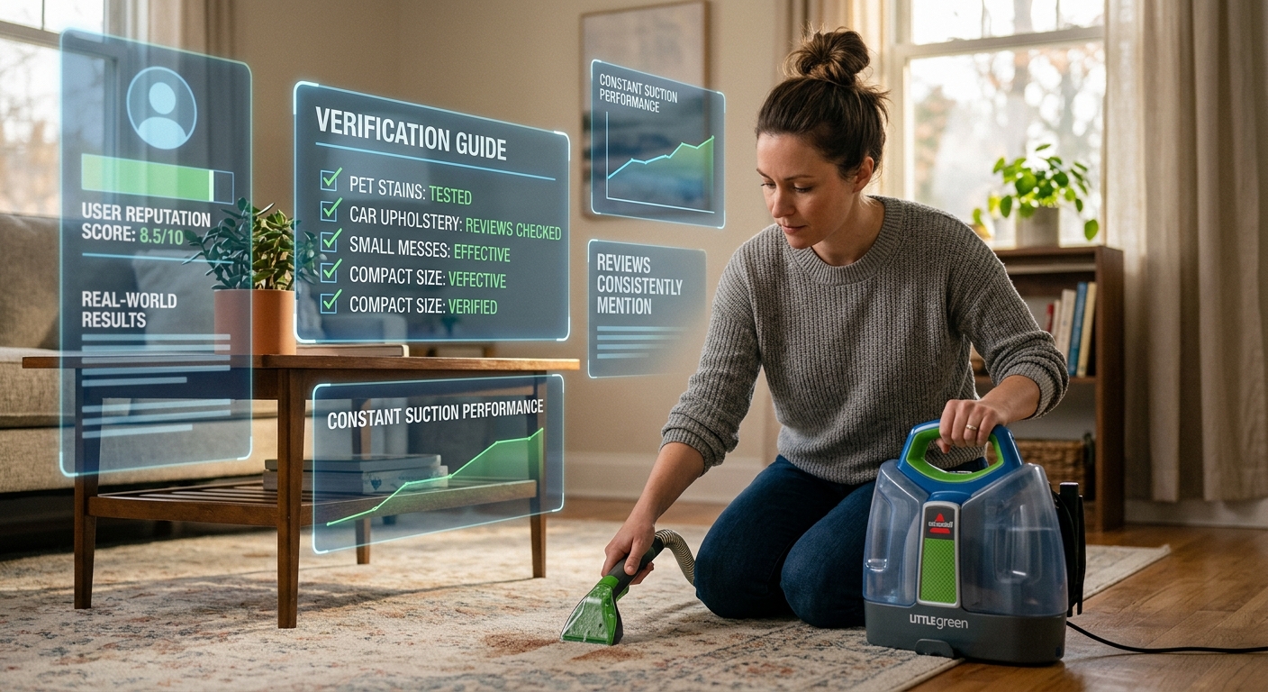 Bissell Little Green Review: A Verification Guide for Spot Cleaners