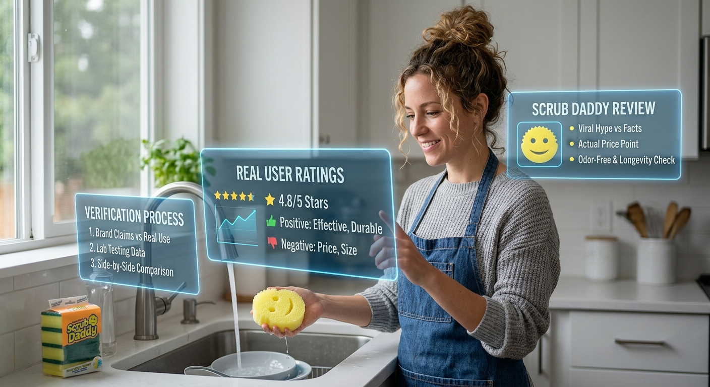 Scrub Daddy Review: Is the Viral Sponge Actually Better?