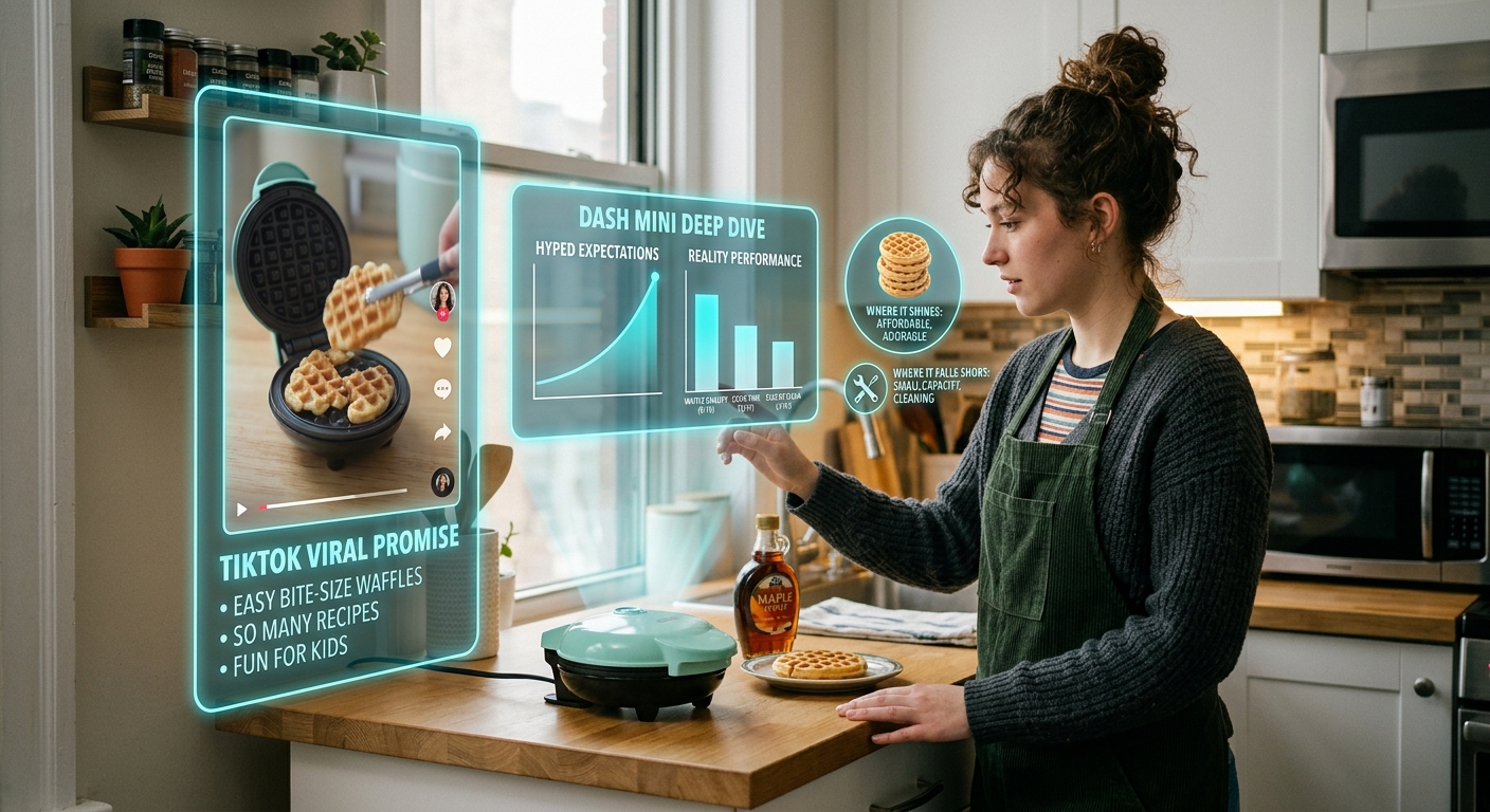 Is the Dash Mini Waffle Maker Worth the TikTok Hype?