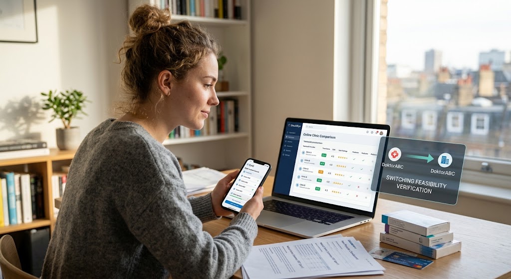 Can You Switch From DoktorABC to Another Online Clinic Easily?